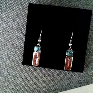 Native American Navajo Sterling Earrings